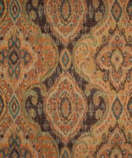 Sutter Creek Amber M9842 by Barrow Designer Fabric 1569 87% POLYESTER 13% COTTON CHINA 15,000 DOUBLE RUBS </p><p>Repeat: Horizontal: 27 " and Vertical: 13 1/2" 54" Minimum - Swanky Fabrics -