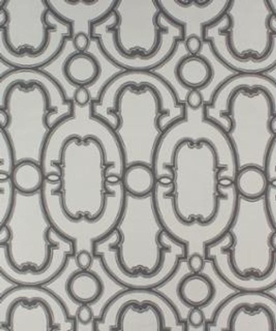 Binnacle Platinum M9647 by Barrow Designer Fabric 15CL07 61% RAYON (S) 39% POLYESTER (F) CHINA 50,000 DOUBLE RUBS </p><p>Repeat: Horizontal: 6 3/4" and Vertical: 13 1/2" 54" Minimum - Swanky Fabrics -