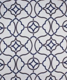 Seiche Indigo M9829 by Barrow Designer Fabric 15CL07 68% COTTON
32% POLYESTER CHINA 24,000 DOUBLE RUBS </p><p>Repeat: Horizontal: 9" and Vertical: 8 7/8" 54" Minimum - Swanky Fabrics -