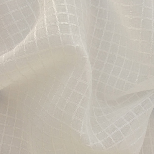 Elise 90J5921 by JF Designer Fabric Sheer Basics Book 100% Polyester Turkey Horizontal: 0.5 and Vertical: 0.5 118 - Swanky Fabrics -