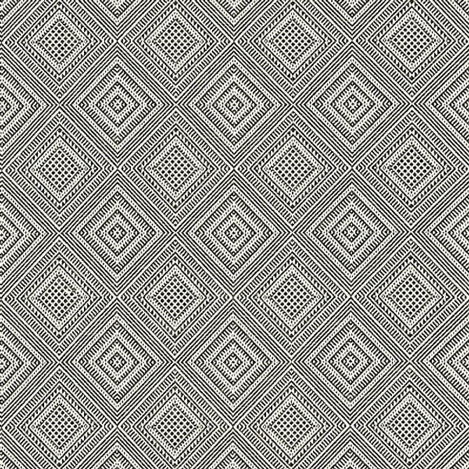 Antigua Weave/Carbon Sc 000627197 by Scalamandre
 Designer Fabric ISOLA INDOOR / OUTDOOR                                                 100% POLYOLEFIN BELGIUM MEDIUM DUTY Horizontal: 6.5" and Vertical: 6" 51"  - Swanky Fabrics -