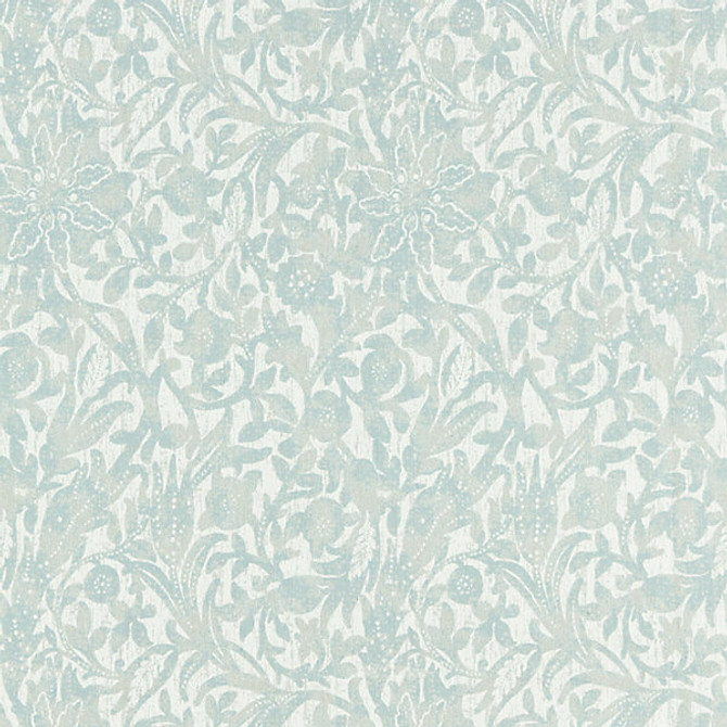 Bali Floral/Surf Sc 000227195 by Scalamandre
 Designer Fabric ISOLA INDOOR / OUTDOOR                                                 100% SOLUTION DYED ACRYLIC MEXICO LIGHT DUTY Horizontal: 16.5" and Vertical: 13.25" 54"  - Swanky Fabrics -