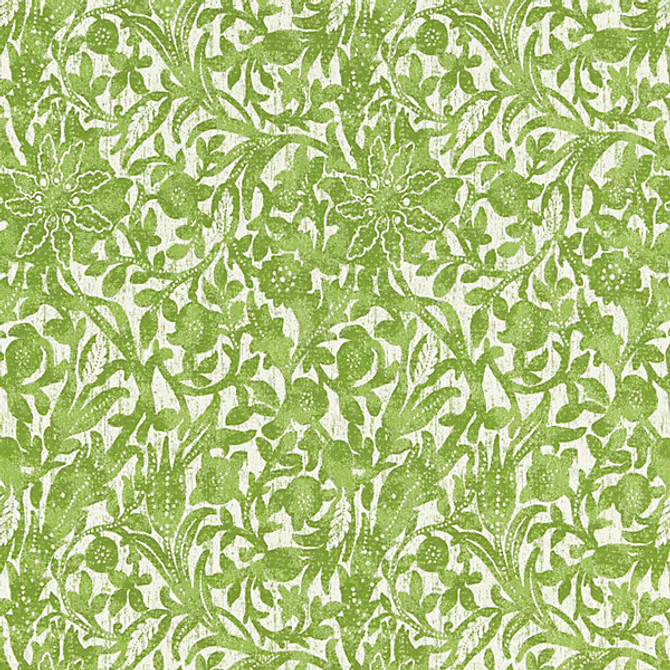 Bali Floral/Palm 27195-004 by Scalamandre Designer Fabric ISOLA INDOOR / OUTDOOR 100% SOLUTION DYED ACRYLIC MEXICO LIGHT DUTY Horizontal: 16.5" and Vertical: 13.25" 54" - Swanky Fabrics -