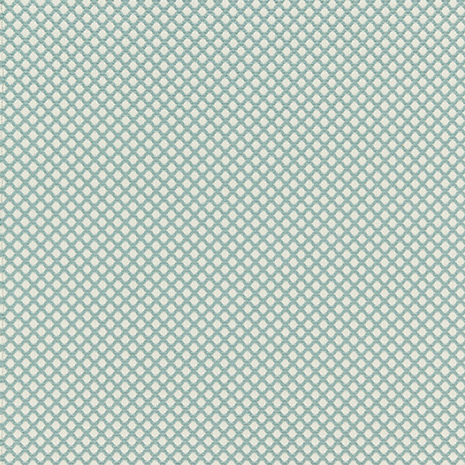 Bellaire Trellis/Mineral K65121-002 by Boris Kroll Designer Fabric CALYPSO - CRYPTON HOME 71% COTTON 29% POLYESTER USA HEAVY DUTY Horizontal: .875" and Vertical: .875" 54.5" - Swanky Fabrics -