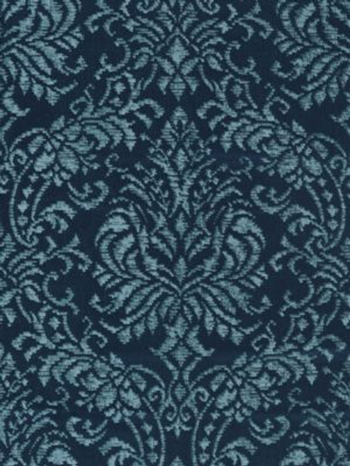 Camille Damask Lakeside SC272260003 by Scalamandre Designer Fabric CALABRIA 45% POLYESTER 32% COTTON 14% LINEN, 9% ACRYLIC INDIA LIGHT DUTY Horizontal: 34" and Vertical: 27" 54 - Swanky Fabrics -