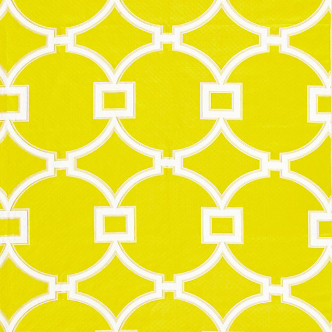Circle Fret/Forsythia Sc 000227072 by Scalamandre
 Designer Fabric JARDIN                                                                 50% VISCOSE 30% LINEN 20% POLYESTER INDIA MEDIUM DUTY Horizontal: 11" and Vertical: 9.375" 54"  - Swanky Fabrics -