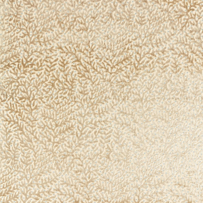 Corallina Velvet/Pebble Beach Sc 000127077 by Scalamandre
 Designer Fabric JARDIN                                                                 41% VISCOSE 34% COTTON 25% POLYESTER INDIA HEAVY DUTY Horizontal: 9.125" and Vertical: 13.375" 55"  - Swanky Fabrics -