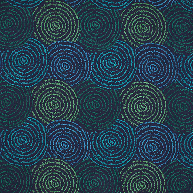 Coriolis/Ocean Deep by Grey Watkins Fabric Grey Watkins Fabric Coriolis/Ocean DeepFabric WATERFALL 100% COTTON INDIA </p><p>Repeat: H: 14.75", V: 16.75" 51" - Fabric Carolina -