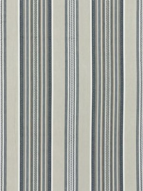Cyrus Cotton Stripe Stone SC271800003 by Scalamandre Designer Fabric LA BOHEME 100% COTTON INDIA LIGHT DUTY Horizontal: and Vertical: 13" 52 - Swanky Fabrics -