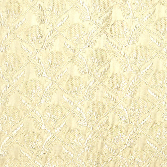 Droguet Lampas/Beige 7588-001 by Old World Weavers Designer Fabric CLASSICS 100% SILK ITALY MEDIUM DUTY Horizontal: 5" and Vertical: 50" - Swanky Fabrics -