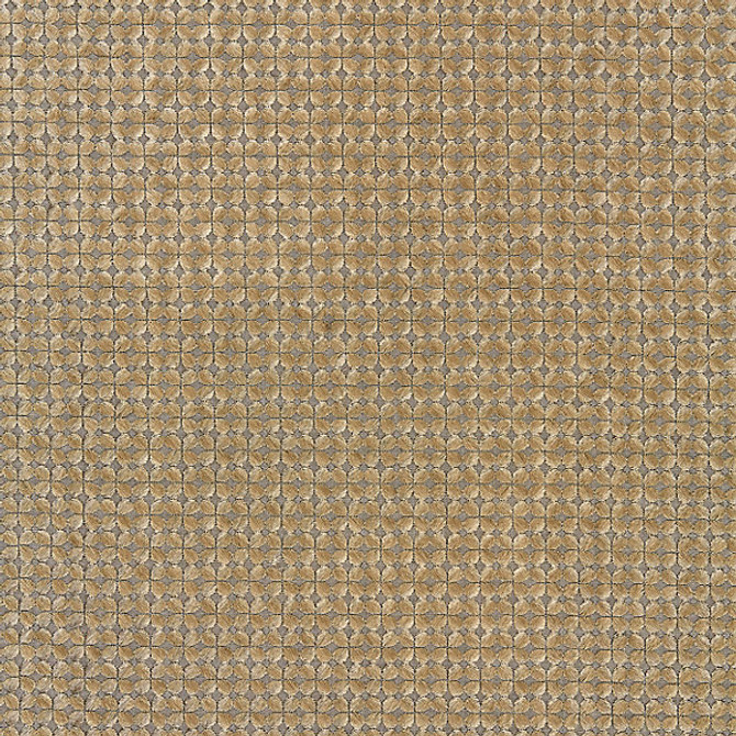 Floret Embroidery/Smoky Quartz 27133-004 by Scalamandre Designer Fabric MODERN LUXURY STOCKED AT 56% VISCOSE;36% LINEN;8% SPUN POLYESTER INDIA HEAVY DUTY Horizontal: .75" and Vertical: .75" 51" - Swanky Fabrics -