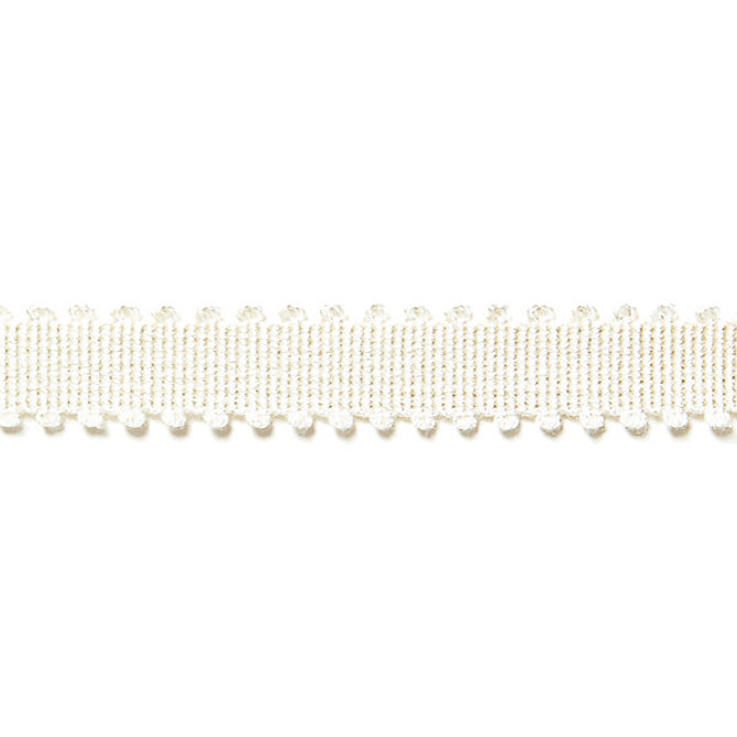 Lancaster Gimp/Cream Sc 0001V658 by Scalamandre
 Designer Trim                                                                        100% SPUN RAYON CHINA LIGHT DUTY Horizontal:  and Vertical:  0.5"  - Swanky Fabrics -