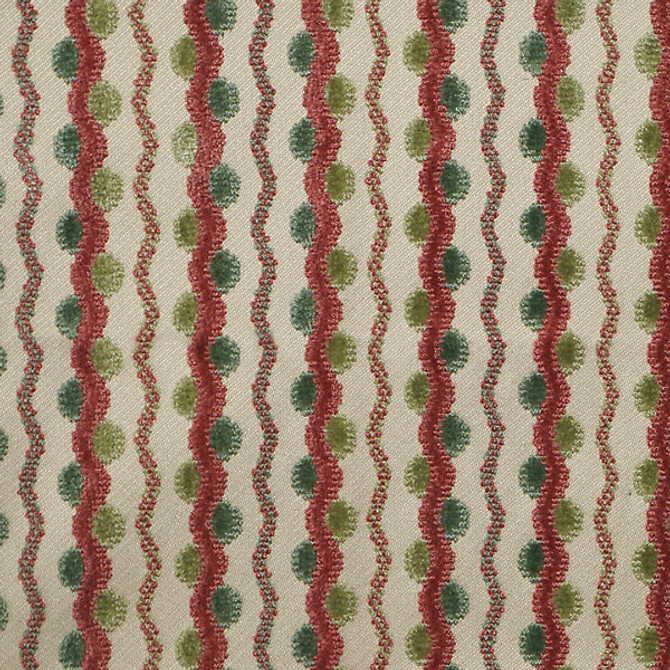 Lavina Squiggle Raspberry Leaf by Old World Weavers Fabric Old World Weavers Fabric Lavina Squiggle Raspberry LeafFabric 100% VISCOSE BELGIUM </p><p>Repeat: H: 1", V: 52" - Fabric Carolina -
