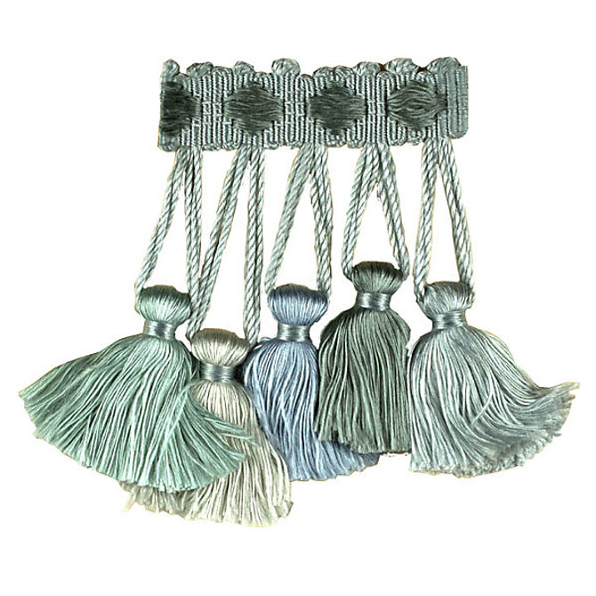 Moulin/Mints FT1332-012 by Scalamandre Trim Designer Trim SCALAMANDRE WAREHOUSE 100% SILK CHINA LIGHT DUTY Horizontal: and Vertical: 2.5" - Swanky Fabrics -