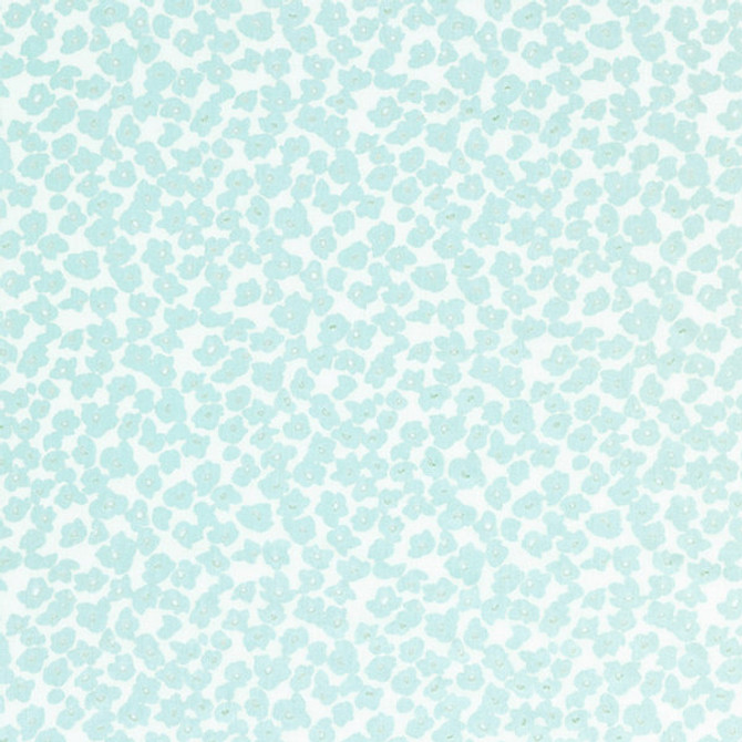 Oleana/Blue Wisp 16619-002 by Grey Watkins Designer Fabric FLORA STOCKED AT SCALAMANDRE WAREHOUSE 100% LINEN SWITZERLAND Horizontal: 37" and Vertical: 13" 52.5" - Swanky Fabrics -