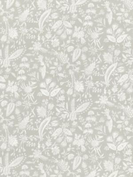 Tulia Linen Print French Grey SC166050003 by Scalamandre Designer Fabric NORDEN 100% LINEN SWITZERLAND LIGHT DUTY Horizontal: 22.5" and Vertical: 28" 56 - Swanky Fabrics -