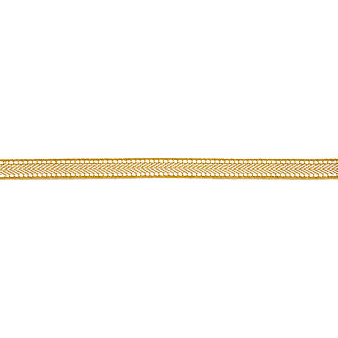Watermill Gimp Brass by Scalamandre
 Trim Scalamandre
 Trim Watermill Gimp BrassTrim HAMPTONS TRIMMINGS 98% ACRYLIC 2% POLYESTER CHINA </p><p>Repeat: H: , V: 0.625" - Fabric Carolina -