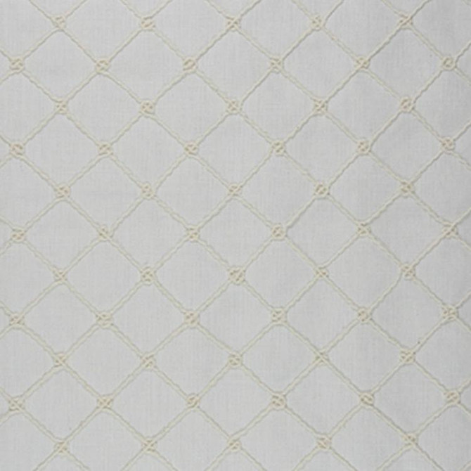 Lariat Vanilla by RM CoCo Designer Fabric Finishing Touches Vol 1 60% POLY/ 30% COTTON/ 10%LINEN - Dry clean only Horizontal: 2.1 and Vertical: 1.85 54 - Swanky Fabrics -