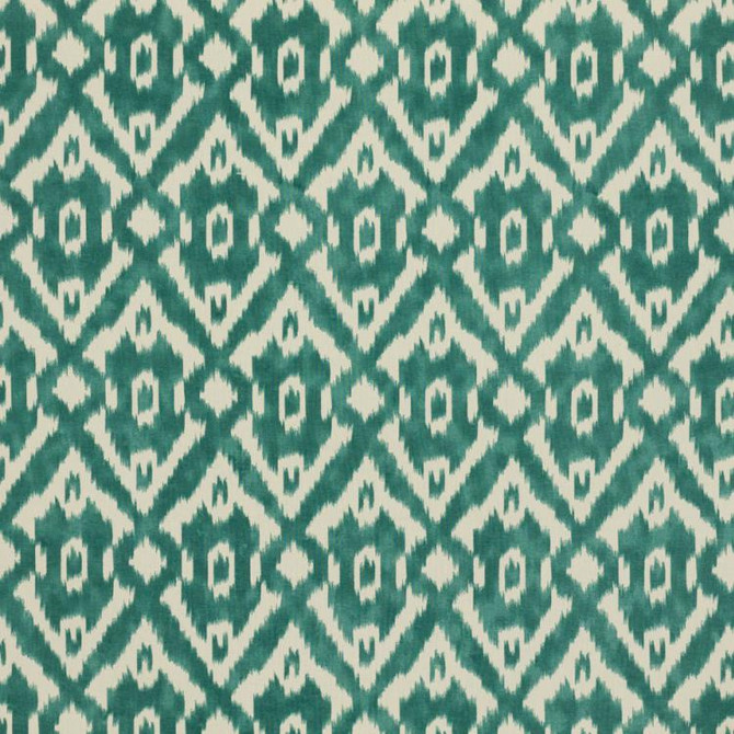Bali Batik Turquoise by RM CoCo Designer Fabric Finishing Touches Vol 10 100% Cotton - Dry clean only Horizontal: 5.5 and Vertical: 12.5 58 - Swanky Fabrics -