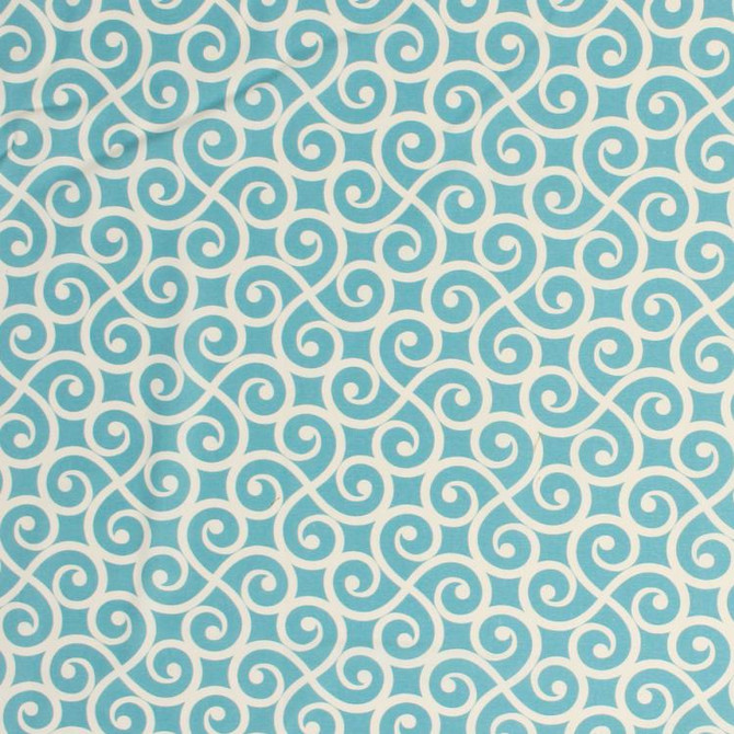 Swizzle Teal by RM CoCo Designer Fabric Finishing Touches Vol 10 100% Cotton 30000 Horizontal: 6.75 and Vertical: 6.75 54 - Swanky Fabrics -