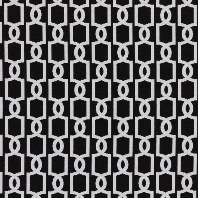 Ocean Trellis Io Midnight by RM CoCo Designer Fabric Veranda 100% Olefin 17000 Horizontal: 3.33 and Vertical: 3 54 - Swanky Fabrics -