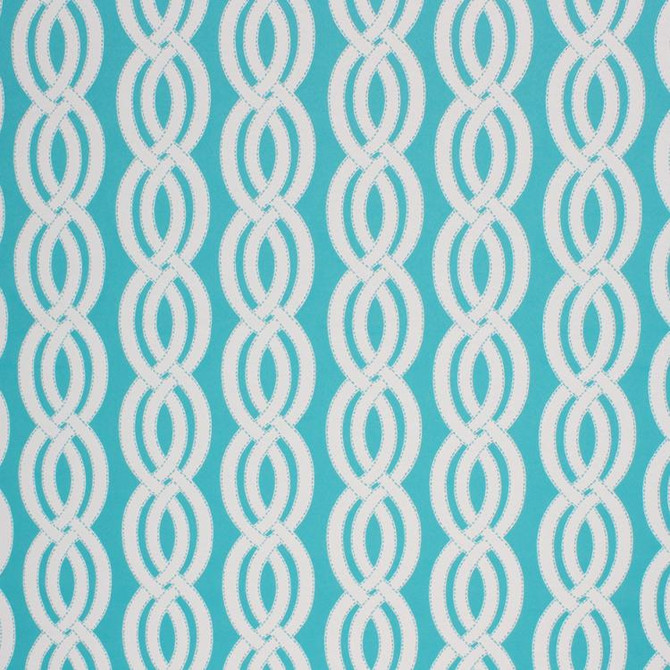 Cabo Io Turquoise by RM CoCo Designer Fabric Veranda 100% Olefin 17000 Horizontal: 10 and Vertical: 10.6 54 - Swanky Fabrics -