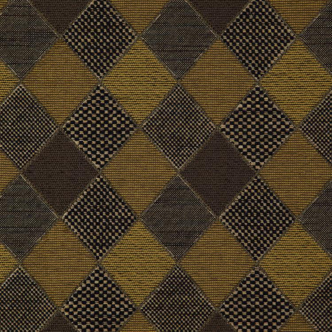 Harlequin Gold by RM CoCo Designer Fabric Modern Mix 100% Polyester - Cool wash w/ care, no bleach Horizontal: 6.666 and Vertical: 8 55 - Swanky Fabrics -