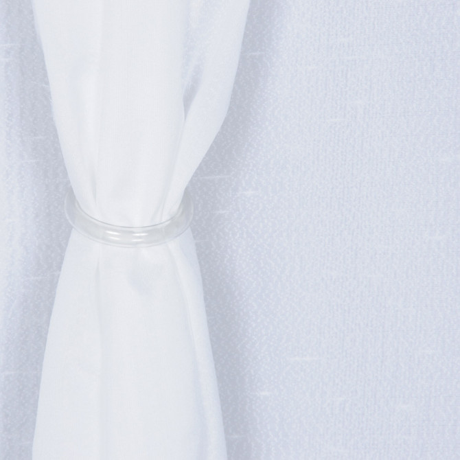 Dahlia White by RM CoCo Designer Fabric Classic 118" Sheers 100% Polyester - Dry clean only Horizontal: 0 and Vertical: 0 118 - Swanky Fabrics -