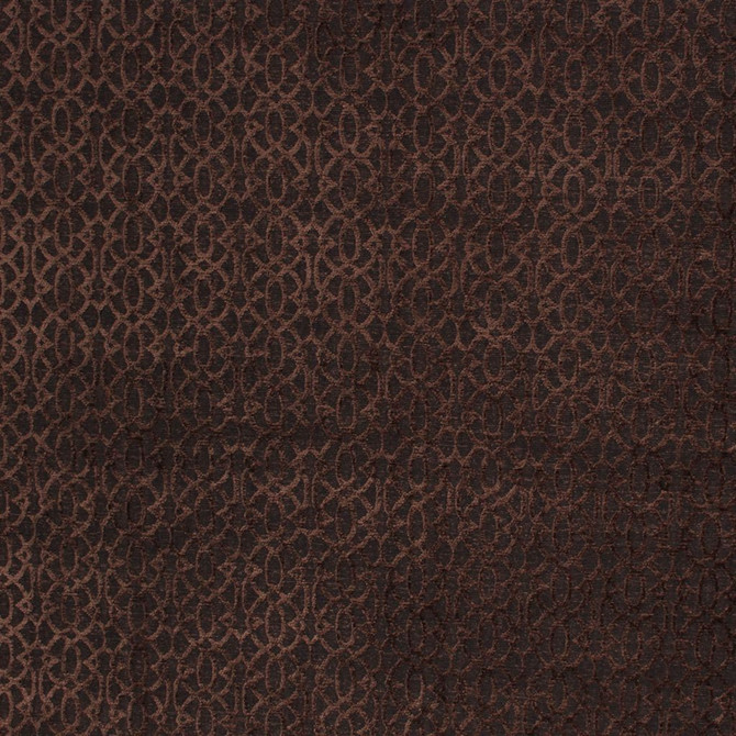 Rapallo Trellis Black Walnut by RM CoCo Designer Fabric Prive Vol 4 65% Viscose 22% Polyester 13% Cotton See Sample 0 Horizontal: 3.252.25 56  - Swanky Fabrics -