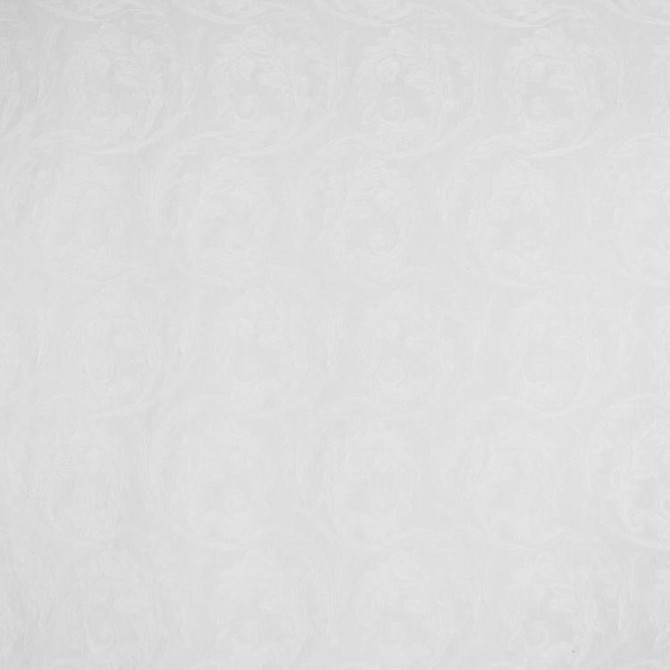 Sutash White by RM CoCo Designer Fabric Prive Vol 1 73% Polyester 27% Cotton Horizontal: 10.25 and Vertical: 18.88 54 - Swanky Fabrics -