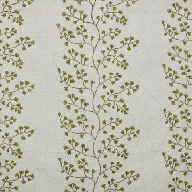 Avignon Garden Tapenade by RM CoCo Designer Fabric 2018 Spring - Prive Collection 31% Viscose 30% Cotton 25% Polyester 14% Linen See Sample 0 Horizontal: 17.57.5 57  - Swanky Fabrics -