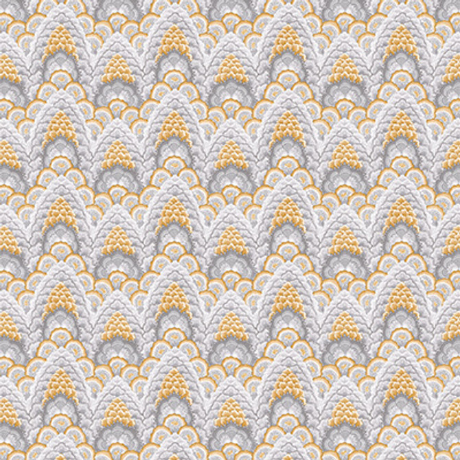 Ganges Ocre by Gaston Y Daniela Designer Fabric