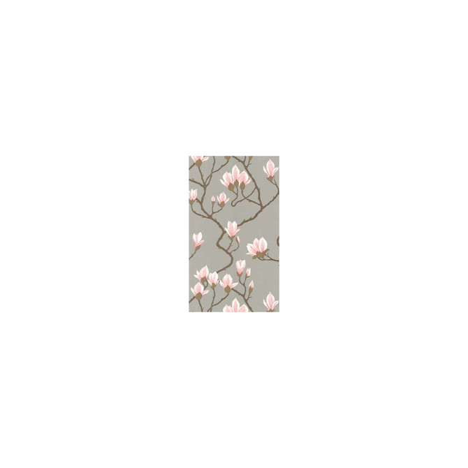 Magnolia Grey Lustre by Cole & Son Designer Wallcovering COLE & SON NEW CONTEMPORARY PAPER - 100% United Kingdom Horizontal: and Vertical: 30 20.5 - Swanky Fabrics -