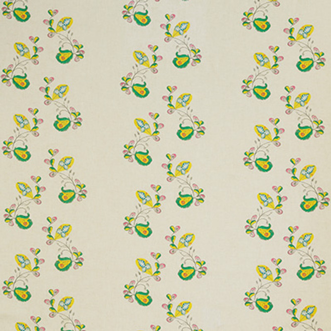 Psycho Sprig Tropical Yellow by Kravet Couture Designer Fabric
