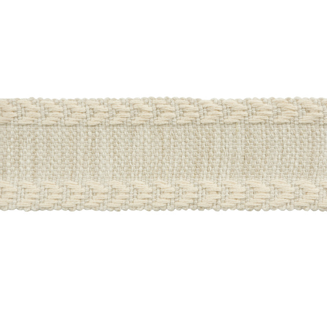 Suraj Natural by Baker Lifestyle Designer Trim ECHO II COTTON - 100% Egypt - Horizontal: - and Vertical: - 1.75 - Swanky Fabrics -