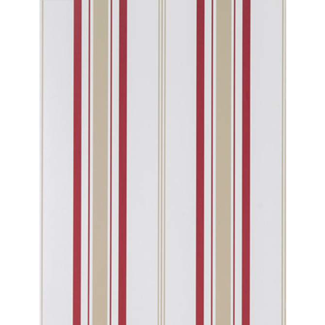 Fuencisla Rojo/Beige by Gaston Y Daniela Designer Wallcovering