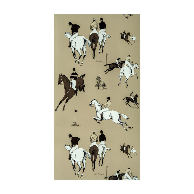 Hipodromo Tostado by Gaston Y Daniela Designer Wallcovering GASTON DOS COLLECTION PAPER - 100% Spain Horizontal: 20.8 and Vertical: 27.5 20.8 - Swanky Fabrics -
