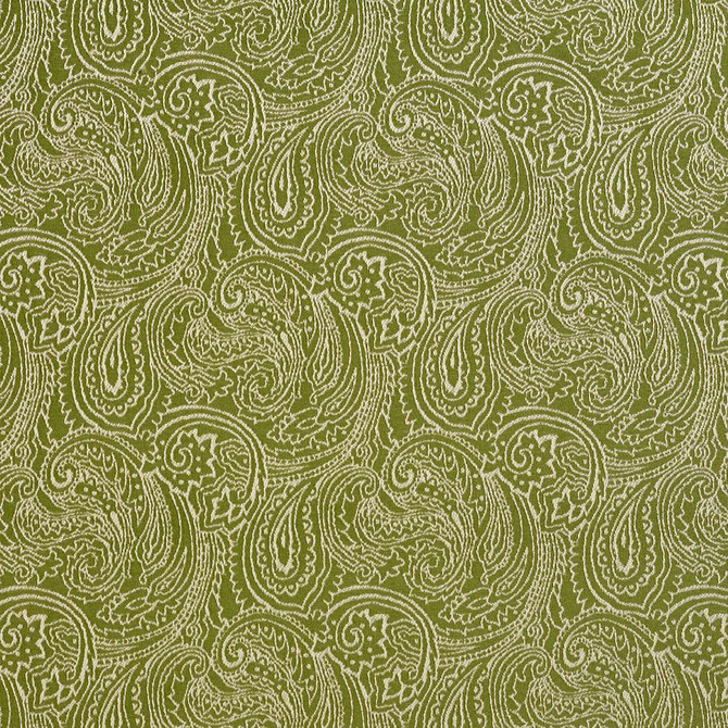 2631 Fern/Paisley by Charlotte Designer Fabric Uptown Jacquards VI 100% Woven Polyester Asia Exceeds 70,000 Wyzenbeek Rubs (Heavy Duty) Horizontal: 6.75 " x Vertical: 7.5" 54 Inches - Swanky Fabrics -
