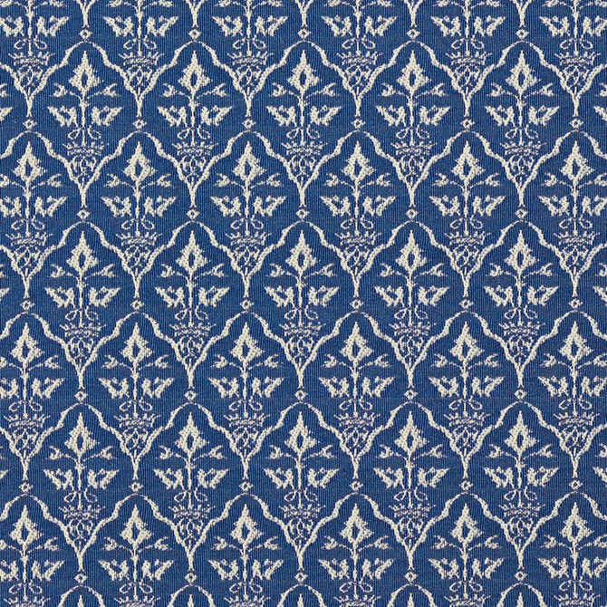 2663 Wedgewood/Cameo by Charlotte Designer Fabric Uptown Jacquards VI 100% Woven Polyester Asia Exceeds 70,000 Wyzenbeek Rubs (Heavy Duty) Horizontal: 1.5" x Vertical: 2.75" 54 Inches - Swanky Fabrics -