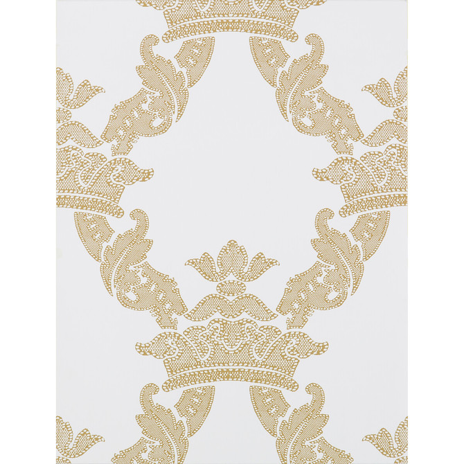 Borja Ocre by Gaston Y Daniela Designer Wallcovering LORENZO CASTILLO HISPANIA WP PAPER - 100% Spain Horizontal: and Vertical: 20.8 20.8 - Swanky Fabrics -