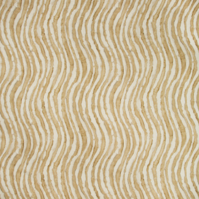 Makai Ochre by Kravet Couture Designer Fabric TERRAE PRINTS LINEN - 100% Thailand MEDIUM Horizontal: 27 and Vertical: 19.6 54 - Swanky Fabrics -