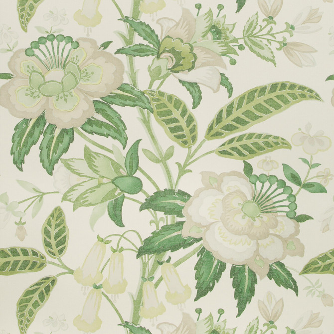 Davenport Paper Greenery by Lee Jofa Designer Wallcovering WESTPORT WOOD PULP - 45%;BINDER - 20%;MINERAL FILLERS - 20%;POLYESTER - 15% United Kingdom Horizontal: 27.5 and Vertical: 25.2 27.5 - Swanky Fabrics -