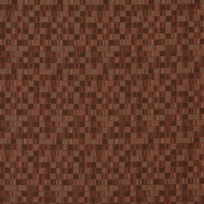 5253 Wine by Charlotte Designer Fabric Decorative Durables IX 100% Woven Polyester Made In USA Exceeds 100,000 Wyzenbeek Rubs (Heavy Duty) Horizontal: 4.5" x Vertical: 4.5" 54 Inches - Swanky Fabrics -