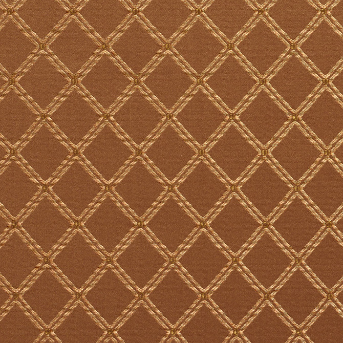 5609 Cashew/Classic by Charlotte Designer Fabric Dazzling Damasks II 100% Woven Polyester Asia Exceeds 48,000 Wyzenbeek Rubs (Heavy Duty) Horizontal: 2" x Vertical: 1.75" 54 Inches - Swanky Fabrics -