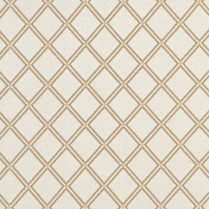 5610 Ivory/Classic by Charlotte Designer Fabric Dazzling Damasks II 100% Woven Polyester Asia Exceeds 48,000 Wyzenbeek Rubs (Heavy Duty) Horizontal: 2" x Vertical: 1.75" 54 Inches - Swanky Fabrics -