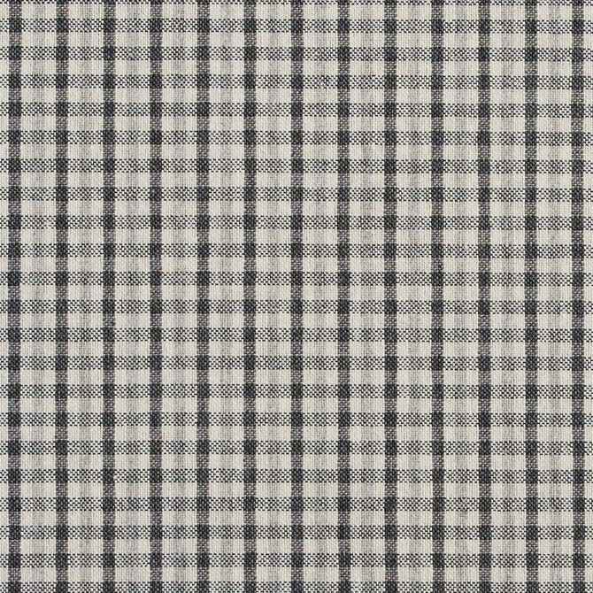 5810 Sterling Check by Charlotte Designer Fabric Classic Patterns 52% Polyester, 48% Cotton Made In USA Exceeds 200,000 Wyzenbeek Rubs (Heavy Duty) Horizontal: .5" X Vertical: .25" 54 Inches - Swanky Fabrics -