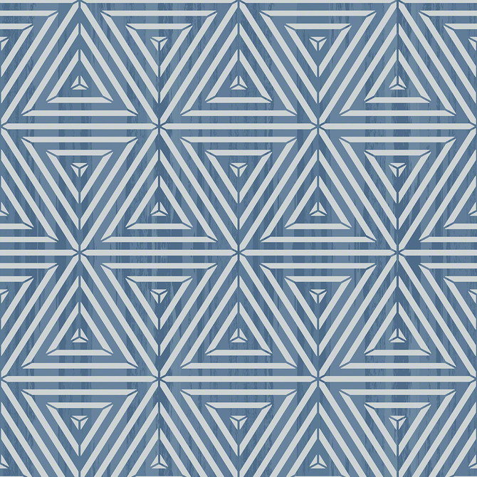 Star Indigo by Winfield Thybony Designer Wallcovering WINFIELD THYBONY SHOWHOUSE GRASS - 100% United States - Horizontal: 18 and Vertical: 17 34 - Swanky Fabrics -