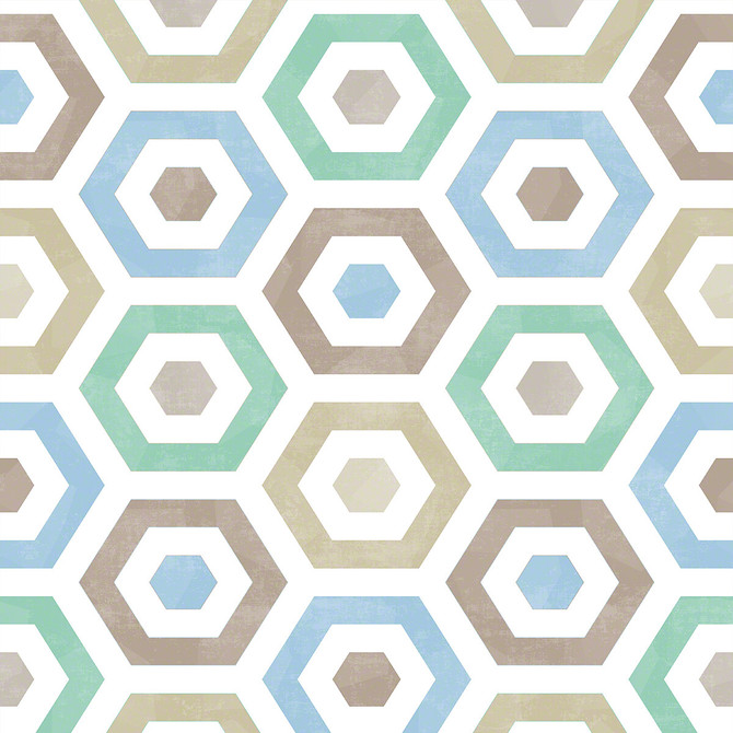Pop Green Blue by Winfield Thybony Designer Wallcovering WINFIELD THYBONY SHOWHOUSE GRASS - 100% United States - Horizontal: 18 and Vertical: 17 34 - Swanky Fabrics -