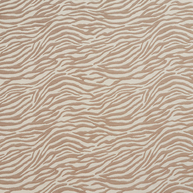 1590 Zebra/Taupe by Charlotte Designer Fabric Ring Book Page #16A 75% Rayon, 25% Polyester Asia Exceeds 70,000 Wyzenbeek Rubs (Heavy Duty) Random 54 Inches - Swanky Fabrics -