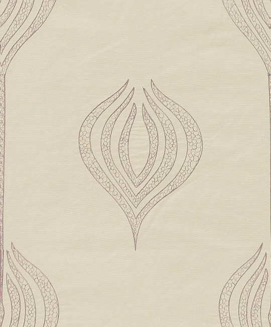 Tulip Embroidery Mauve by Lee Jofa Modern Designer Fabric